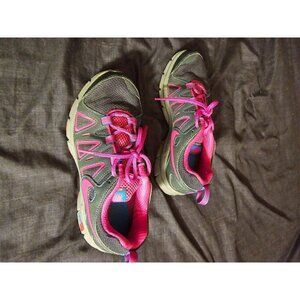 Size 8 - Nike Air Alvord 10 Grey Fireberry  Hiking Shoes Womens Pink Sneakers